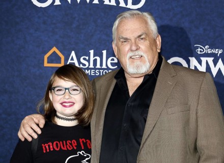 Kaylin Hayman and John Ratzenberger at the World premiere of Disney And Pixar's 'Onward' held at