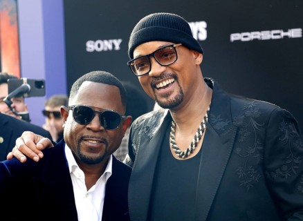 Martin Lawrence and Will Smith at the Los Angeles premiere of 'Bad Boys: Ride or Die' held at the