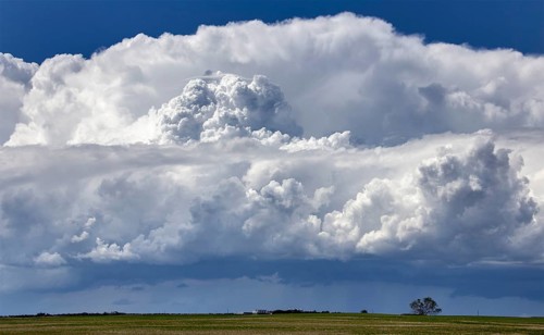 Prairie Storm Clouds Canada Saskatchewan Dramatic Summer