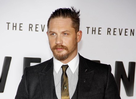 HOLLYWOOD, CA, Tom Hardy at the Los Angeles premiere of 'The Revenant' held at the TCL Chinese