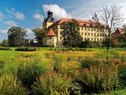 Moritzburg Castle and Castle Park in Zeitz, Burgenlandkreis, Saxony-Anhalt, Germany, Europe