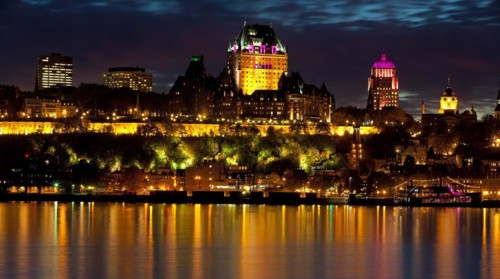Quebec by night