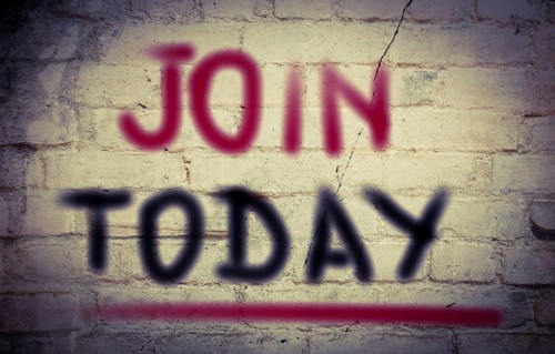 Join Today Concept