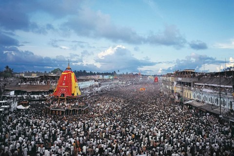 Jagannath rath yatra, puri, orissa, india, asia