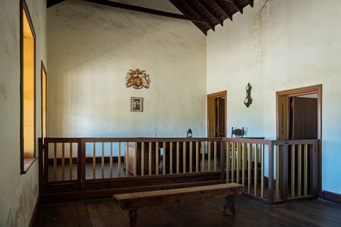 Former courtroom, Greenough Museum Village, Western Australia, Australia, Oceania