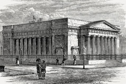 Royal Institution or Royal Scottish Academy, Edinburgh, Scotland, 19th century