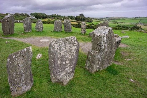 Megalithic Circle of Drombeg, The Altar of the Druid-, Rosscarbery approximately from the year 150