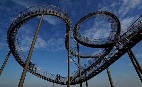 Tiger and Turtle, Duisburg-Angerhausen, Federal Republic of Germany, Angerhausen, Duisburg, Federal
