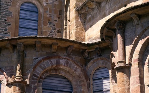 Conques, former abbey church Ste-Foy