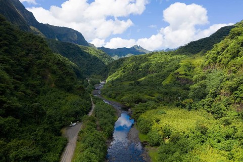 Impressions of Papenoo Valley, Tahiti, French Polynesia, Oceania