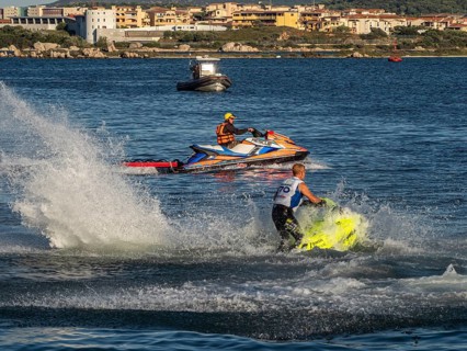 Olbia, Italy - September 16 - 20192 Aquabike world Championship gran prix of Italy