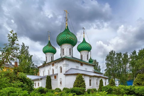 Church of St. Nicholas the Wonderworker in Melenki in Yaroslavl, Russia, Europe