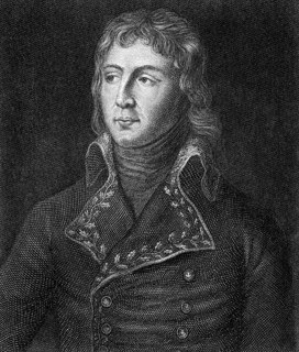 Louis Desaix (1768-1800) on engraving from 1859. French general and military leader. Engraved by