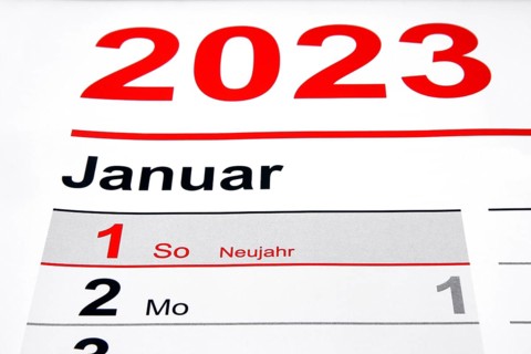 1 January, a new year begins