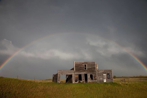 Storm Clouds Saskatchewan ominous skies and warnings