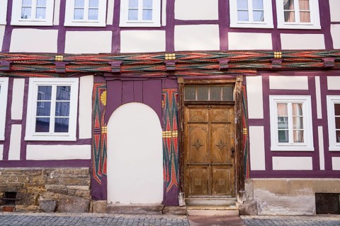 Old house, Hannoversch Münden, Lower Saxony, Germany, Europe