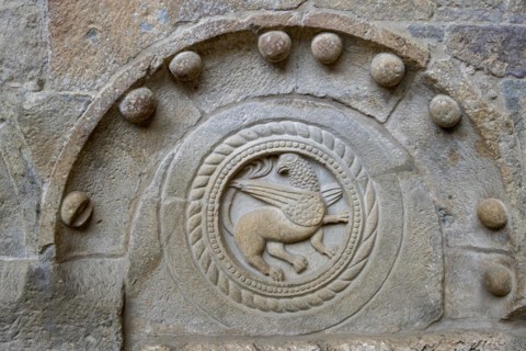 Pantheon of Nobles, Royal Monastery of San Juan de la Peña, Botaya, Huesca, Aragon, Spain, Europe
