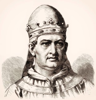 Pope John VIII, was Pope from 14 December 872 to his death in 882
