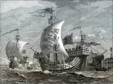 English ships, 14th century