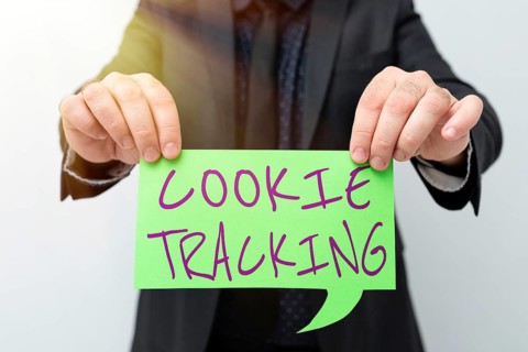 Inspiration showing sign Cookie Tracking, Business overview Data stored in the user s is computer