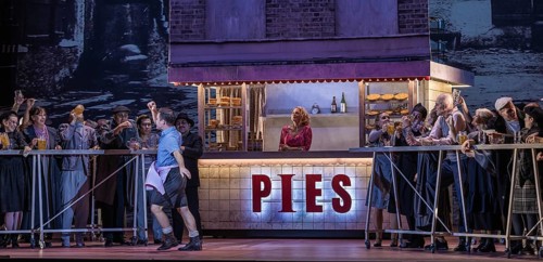 BERLIN, Germany - November 2024: Sweeney Todd (The Demon Barber of Fleet Street) - A musical
