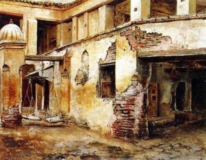 Edwin Lord Weeks (1849 – 1903), American artist and Orientalist, was born at Boston, Massachusetts,