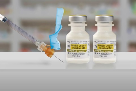 Bacteriostatic Sodium Chloride for injection USP is a sterile, multiple-dose vial from which
