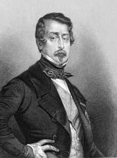 Napoleon III aka Louis Napoleon Bonaparte (1808-1873) on engraving from 1850. President of the