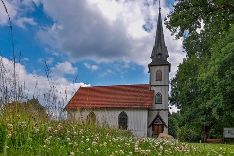 Wooden church Elend Harz town Oberharz am Brocken