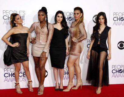 Ally Brooke, Normani, Dinah Jane, Lauren Jauregui, and Camila Cabello of Fifth Harmony at the 41st