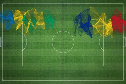 Saint Vincent and the Grenadines vs Romania Soccer Match, national colors, national flags, soccer