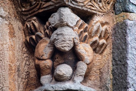 Collegiate church of San Pedro de Cervatos, Romanesque, Cervatos, municipality of Campoo de