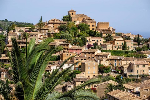 Deia village, Mallorca, Balearic Islands, Spain, Europe