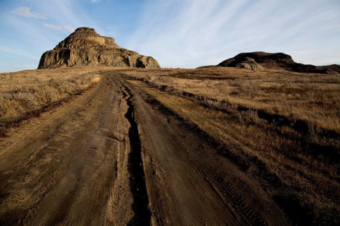 Badlands Canada Saskatchewan Big Muddy Castle Butte