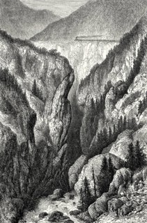 The Mont Cenis Pass Railway, Savoie, France, 1868 to 1871, Europe