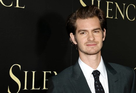 Andrew Garfield at the Los Angeles premiere of 'Silence' held at the Directors Guild Of America in