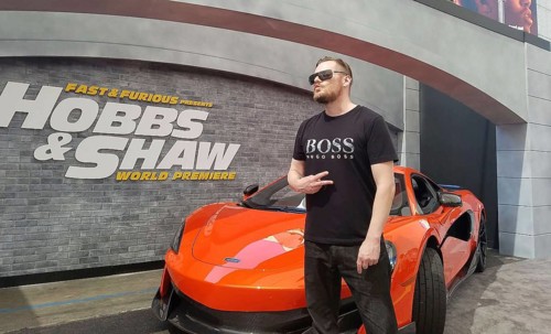 Tuukka Jantti at the World premiere of 'Fast & Furious Presents: Hobbs & Shaw' held at the Dolby