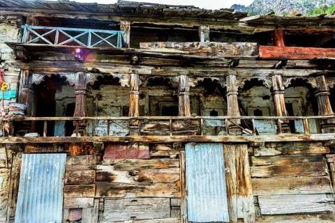 Mukhba village, Harsil, Uttarakhand, India, Asia