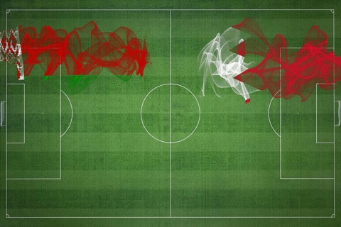 Belarus vs Bahrain Soccer Match, national colors, national flags, soccer field, football game,