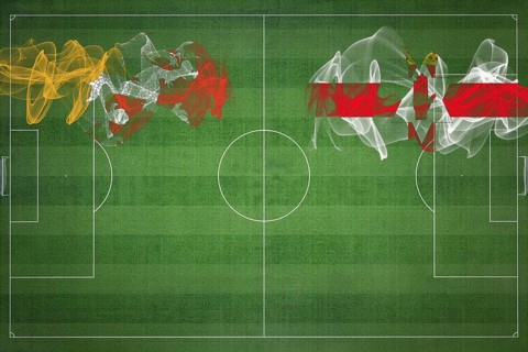 Bhutan vs Northern Ireland Soccer Match, national colors, national flags, soccer field, football