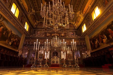 San Nicolo dei Greci church, Trieste, Friuli-Venezia Giulia, Italy, Europe