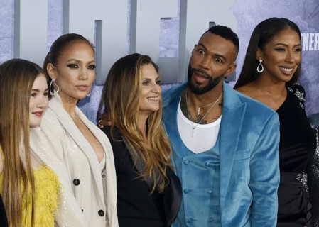 Lucy Paez, Jennifer Lopez, Niki Caro, Omari Hardwick and Yvonne Senat Jones at the Los Angeles