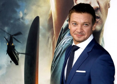 Jeremy Renner at the Los Angeles premiere of 'Arrival' held at the Regency Village Theater in