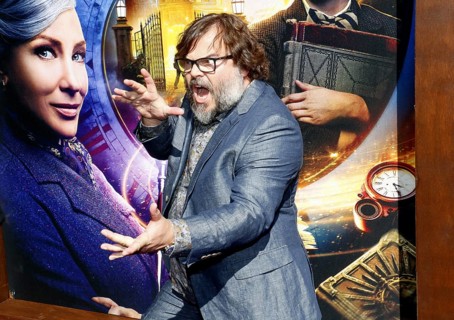 Jack Black at the Los Angeles premiere of 'The House With A Clock In Its Walls' held at the TCL