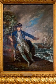 Self-portrait of the painter, Luis Paret y Alcazar, 1780, oil on paper attached to canvas, Museo de
