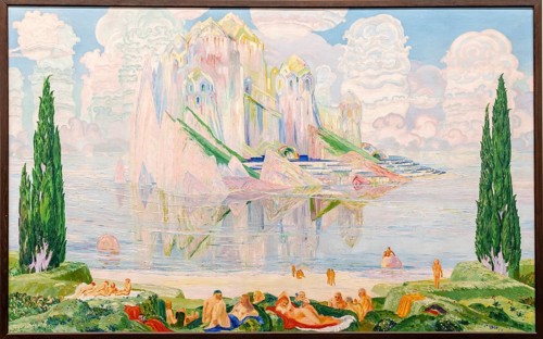 Wenzel Hablik, Sea Magic, 1917, Berlin, Federal Republic of Germany