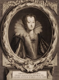 Virginia de' Medici, 1568 – 1615, an Italian princess, Duchess of Modena and Reggio