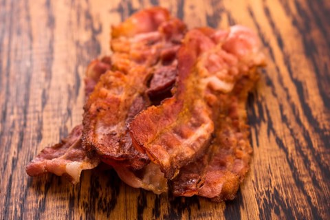 Cooked Bacon Strips