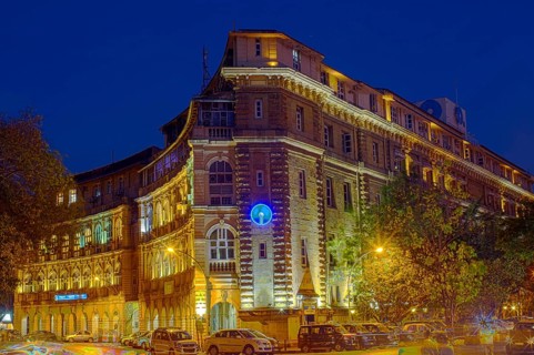 State bank of india building, Mumbai, Maharashtra, India, Asia