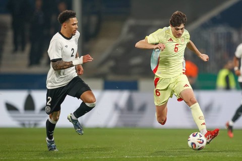 Football, U21, Friendly match, 2024/2025, Germany U21 vs. Spain U21, 25.03.2025, Merck-Stadion am